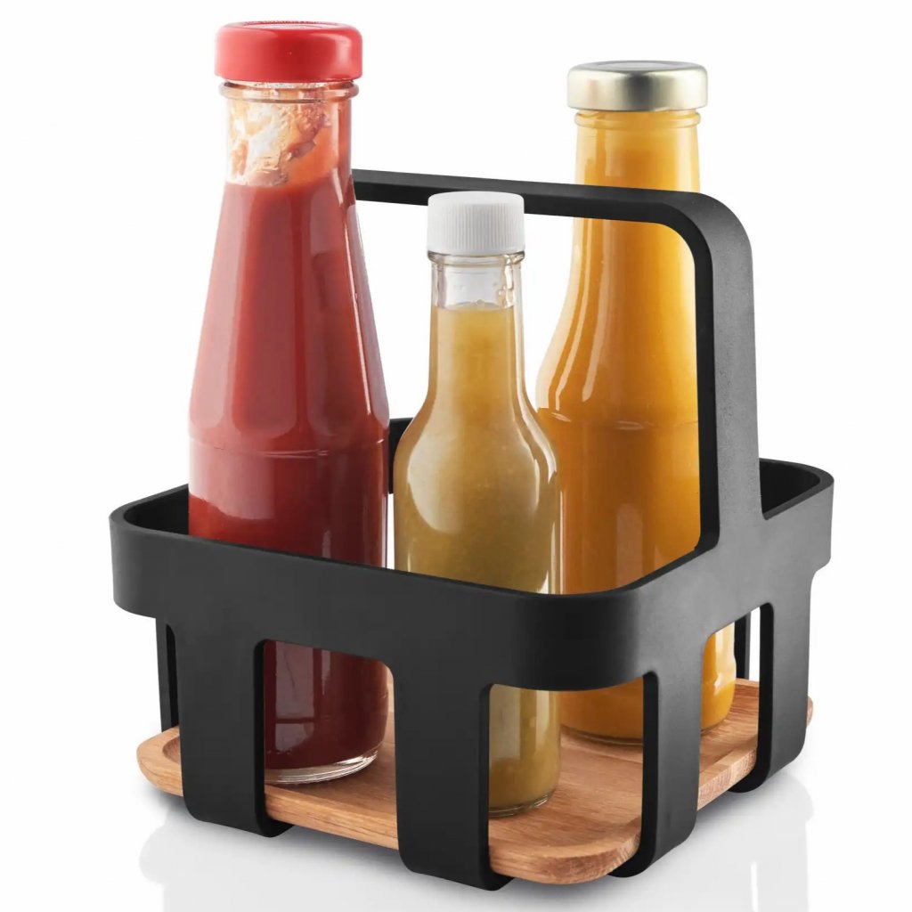 Eva Solo Serveringsorganisatör NORDIC KITCHEN 18 cm, svart, plast