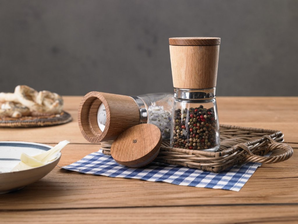 WMF Salt- och pepparkvarnset CERAMIL, trä