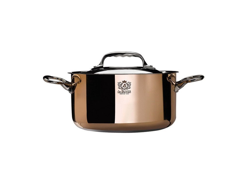 de Buyer Kastrull PRIMA MATERA 28 cm, 8 l, för induktion, med lock
