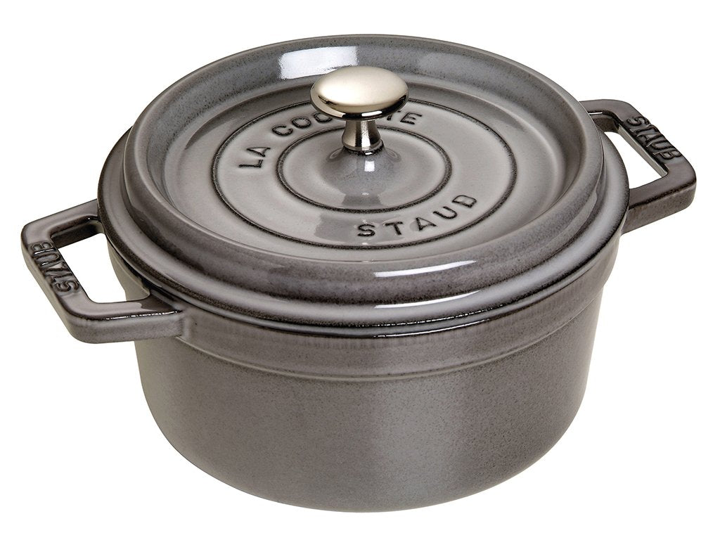 Staub Gryta 30 cm, grafitgrå