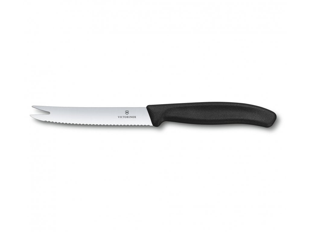 Victorinox Ost- och korvkniv 11 cm, svart