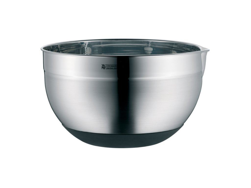WMF Köksskål 20 cm, silikonbotten, rostfritt stål