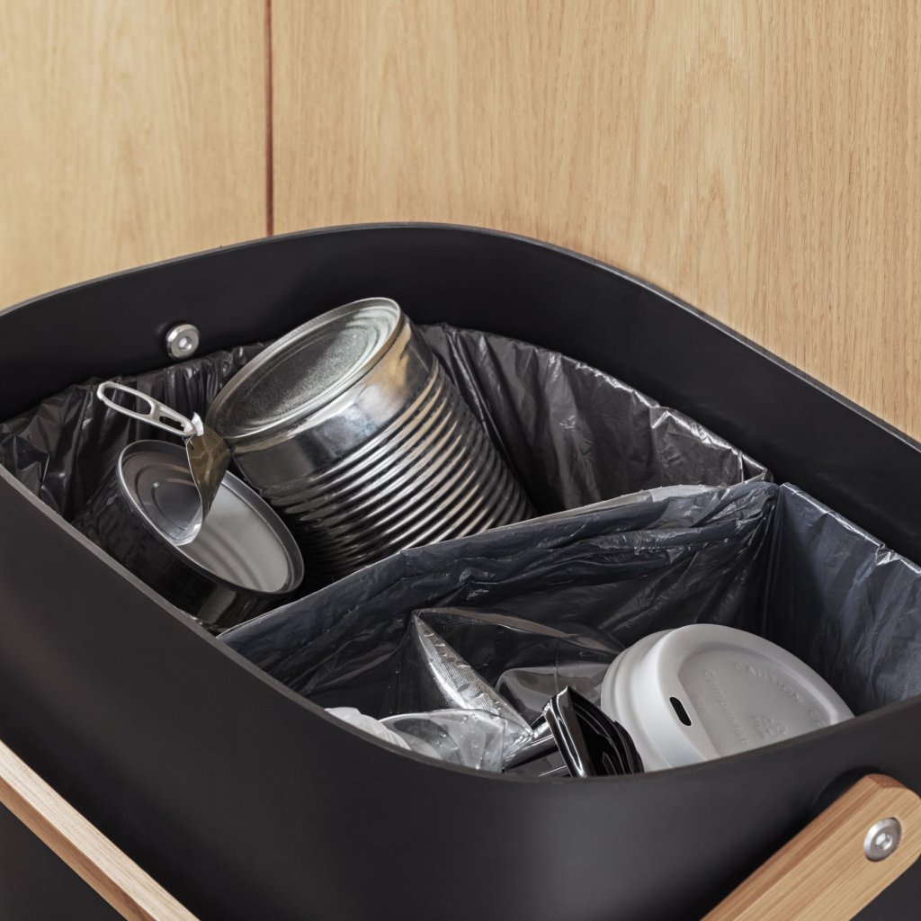 Eva Solo Soptunna REFLECT 16 l, svart, plast