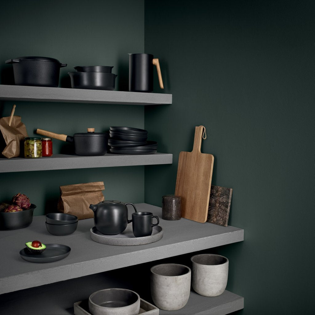 Eva Solo Frukosttallrik NORDIC KITCHEN 21 cm, svart, stengods