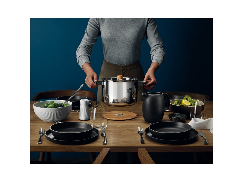 Eva Solo Vattenkanna NORDIC KITCHEN 1 l, svart, stengods