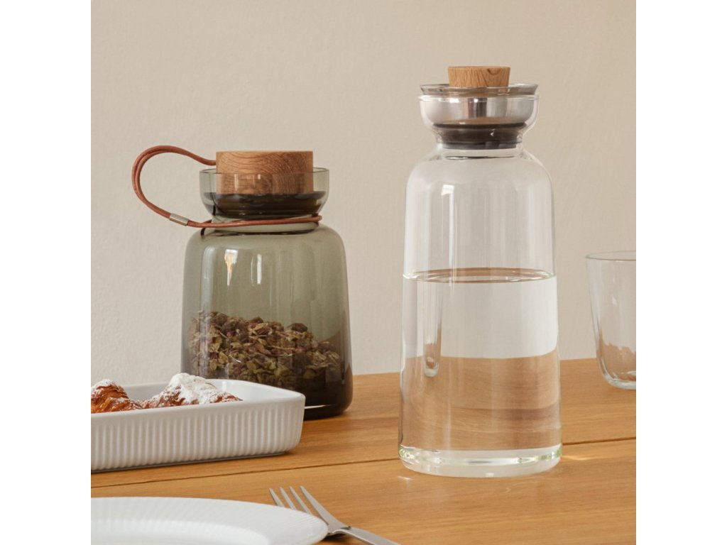 Eva Solo Köksförvaringsburk SILHOUETTE 1 l, rökigt glas