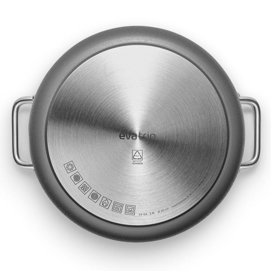 Eva Solo Gryta GREY LINE 20 cm, 3,8 l, aluminium