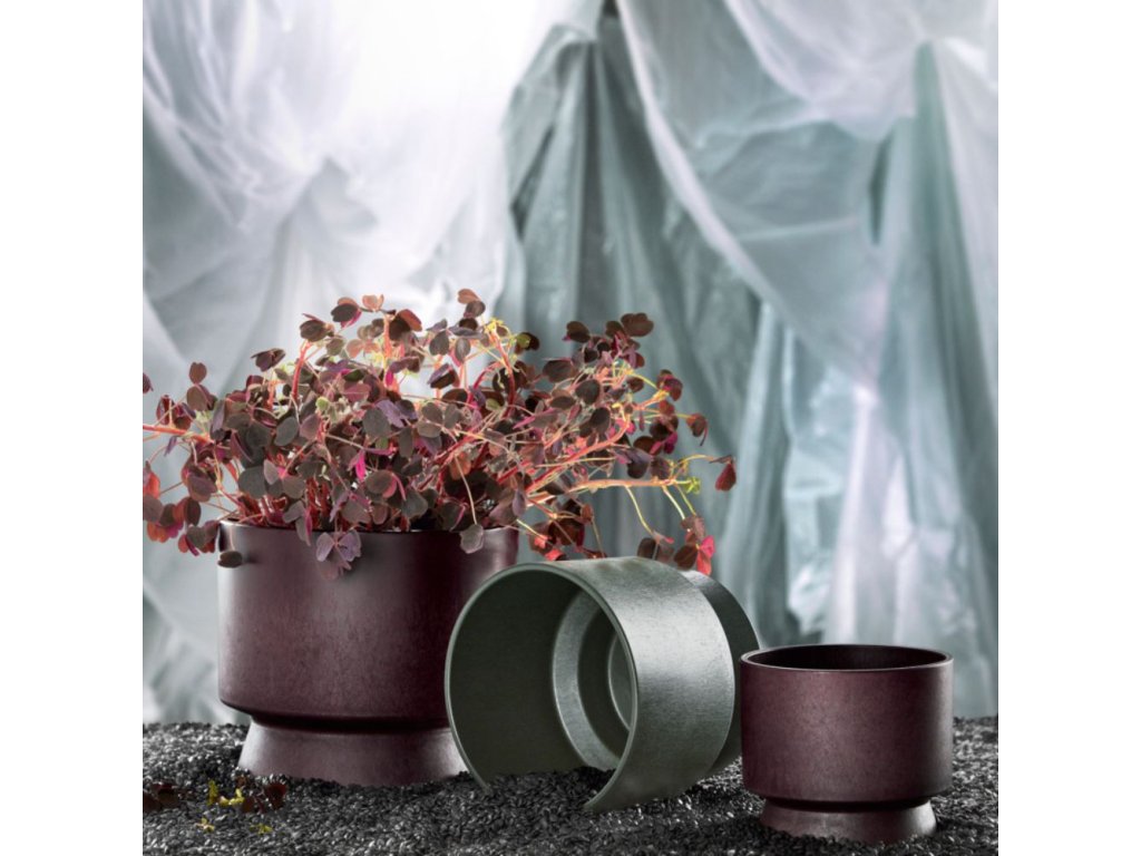 Rosendahl Blomkruka RECYCLED 19 cm, mörkgrön
