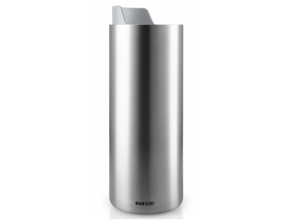 Eva Solo Resemugg URBAN TO GO 350 ml, marmorgrått lock, rostfritt stål