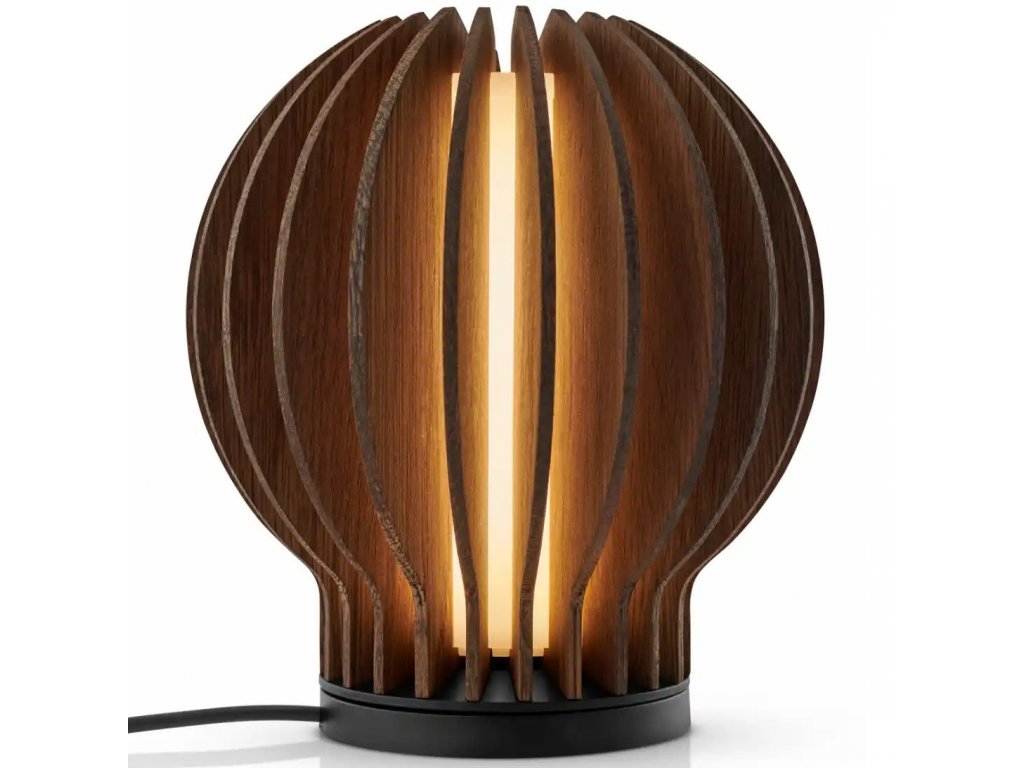 Eva Solo Bordslampa RADIANT 15 cm, LED, mörkbrun, trä