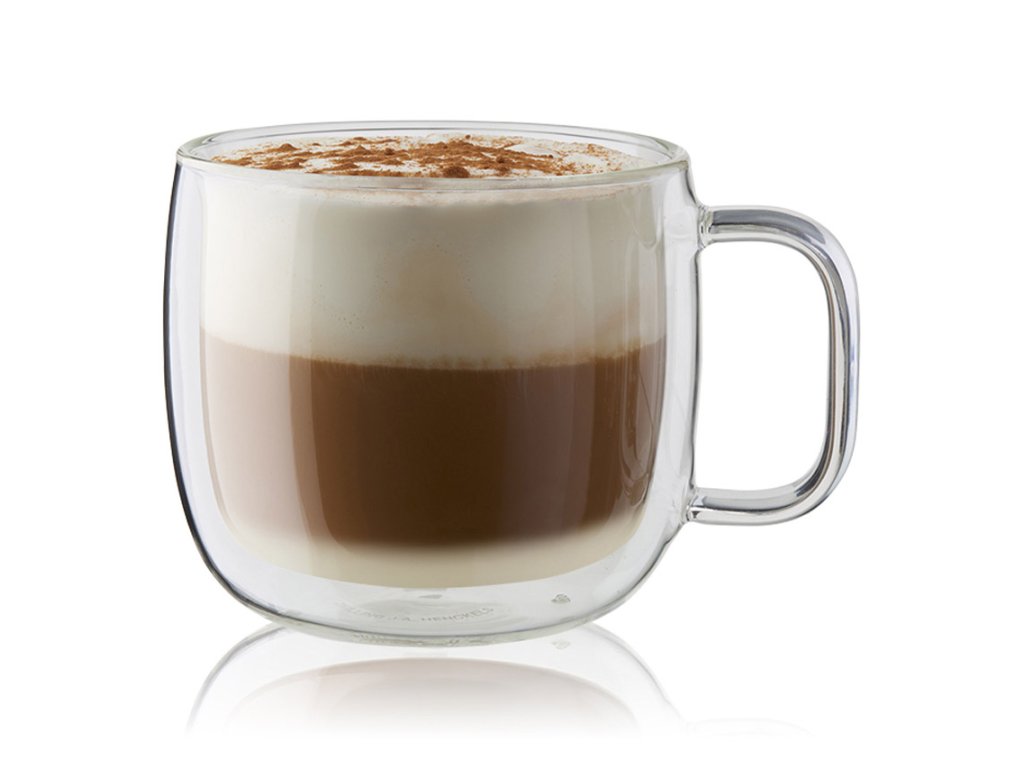 ZWILLING Cappuccino-glas SORRENTO PLUS, set i 2 delar, 450 ml, Zwilling