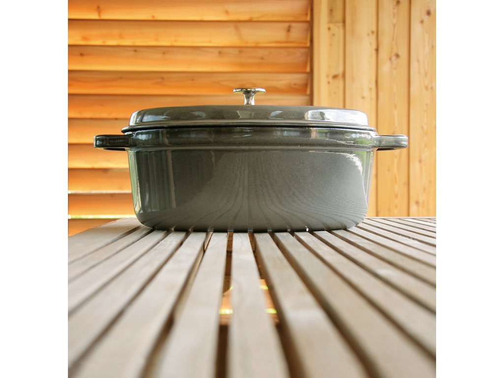 Staub Gryta 4,25 l, svart, gjutjärn