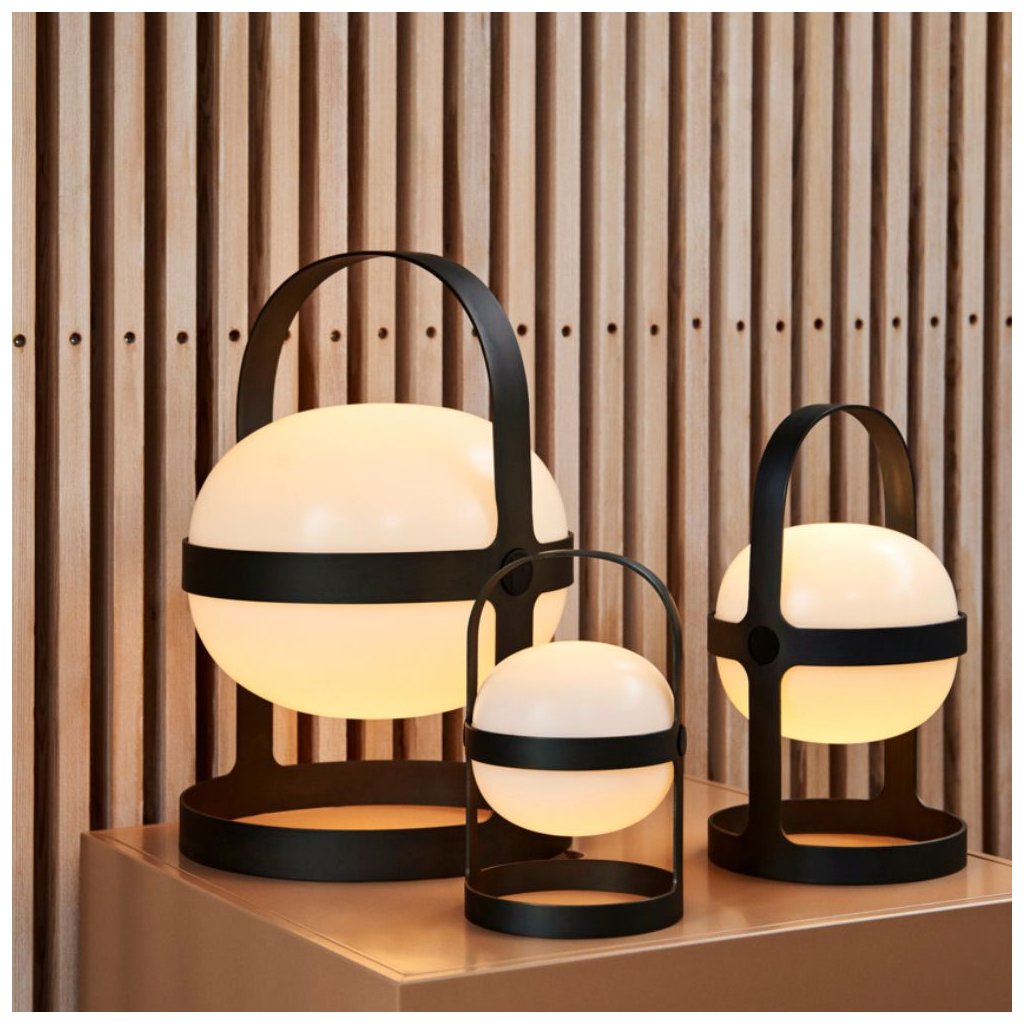 Rosendahl Bärbar bordslampa SOFT SPOT 18,5 cm, LED, svart