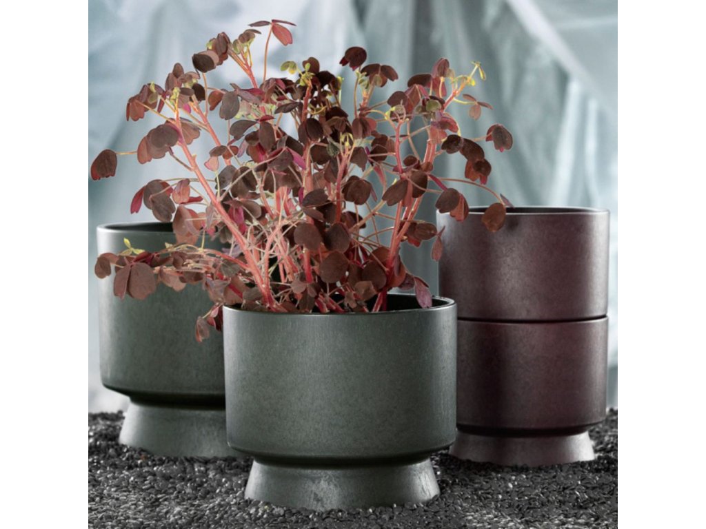Rosendahl Blomkruka RECYCLED 12 cm, mörkgrön