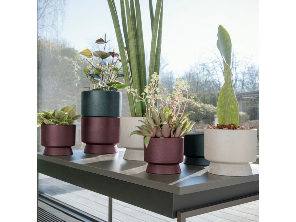 Rosendahl Blomkruka RECYCLED 12 cm, mörkgrön