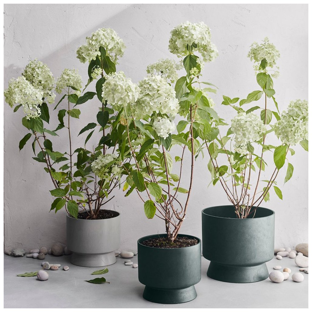 Rosendahl Blomkruka RECYCLED 15 cm, mörkgrön