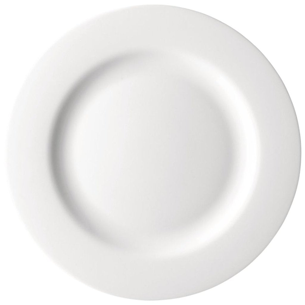 Alessi Middagstallrik PLATEBOWLCUP 28 cm, vit