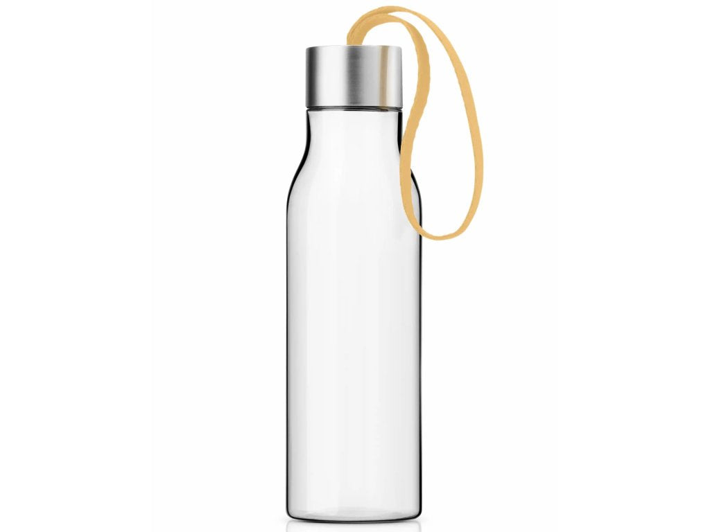Eva Solo Vattenflaska 500 ml, gult band, plast