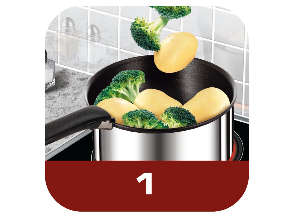 Tefal Glaslock Ingenio L9936582 Tefal 24 cm