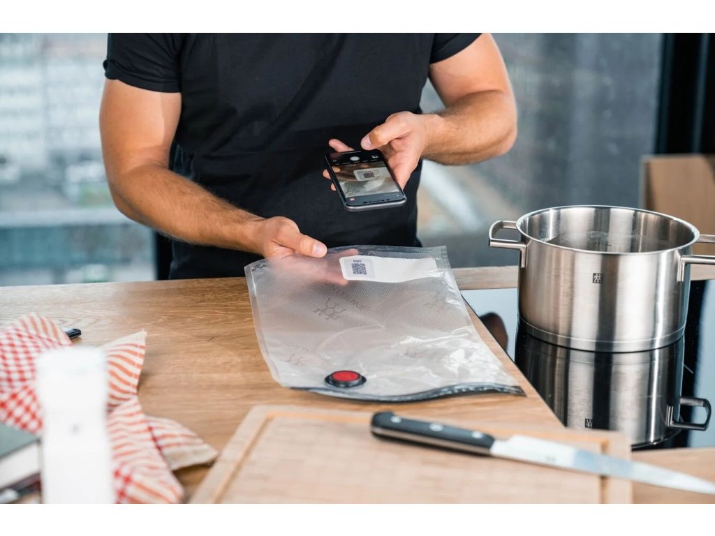ZWILLING Vakuumförpackningar för livsmedel FRESH & SAVE S, set i 10, klar, plast, Zwilling