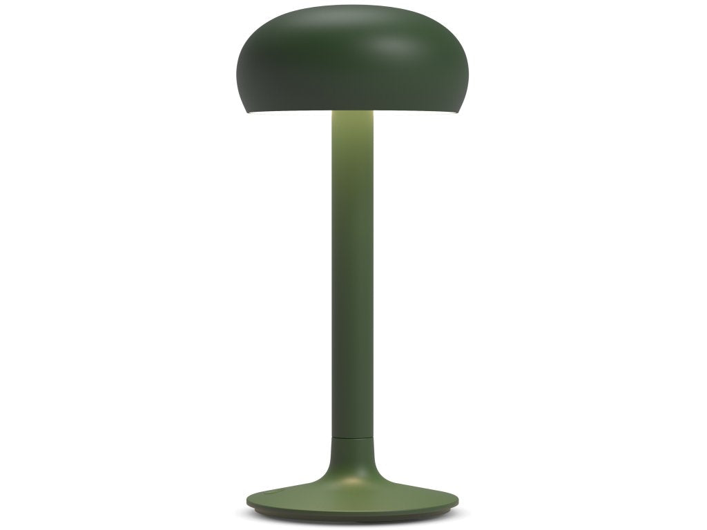Eva Solo Bärbar bordslampa EMENDO 29 cm, LED, smaragdgrön