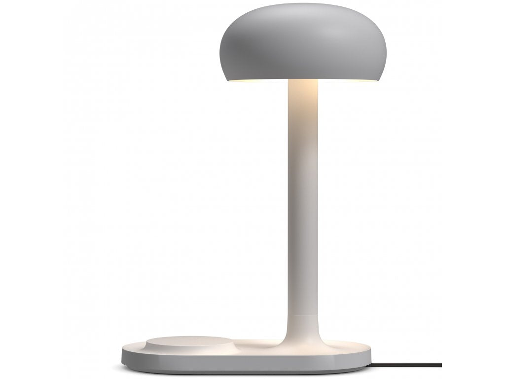 Eva Solo Bordslampa EMENDO 29 cm, med trådlös Qi-laddare, moln