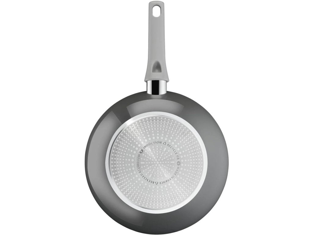Tefal Wok RENEW ON C4271932 28 cm, grå, aluminium