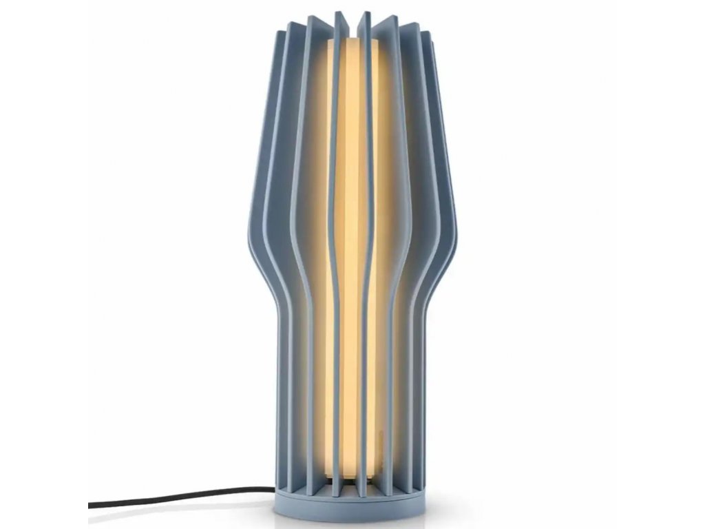 Eva Solo Bärbar bordslampa RADIANT 25 cm, LED, dammig blå, plast