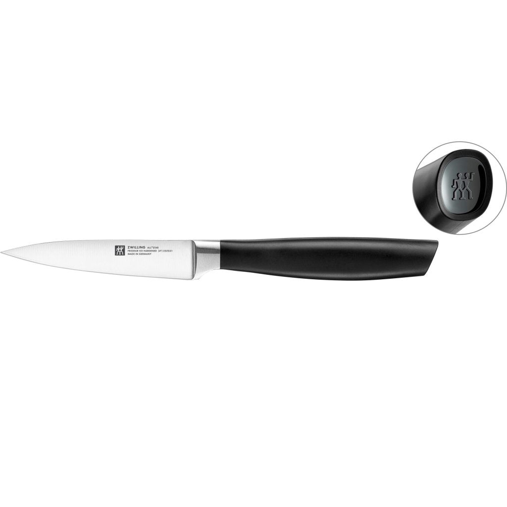 ZWILLING Späckniv ALL * STAR 10 cm, svart logotyp, Zwilling