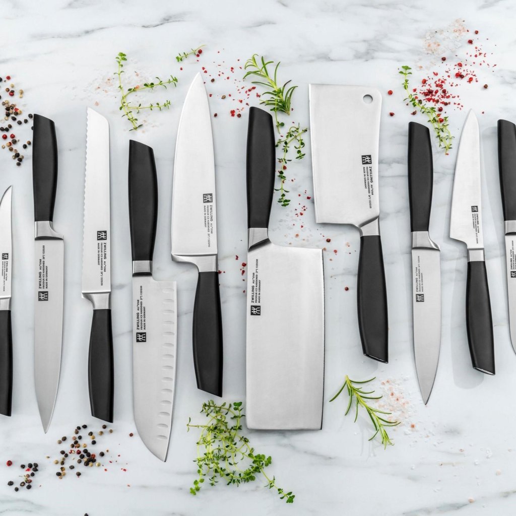 ZWILLING Santoku kniv ALL * STAR 18 cm, svart logga, Zwilling