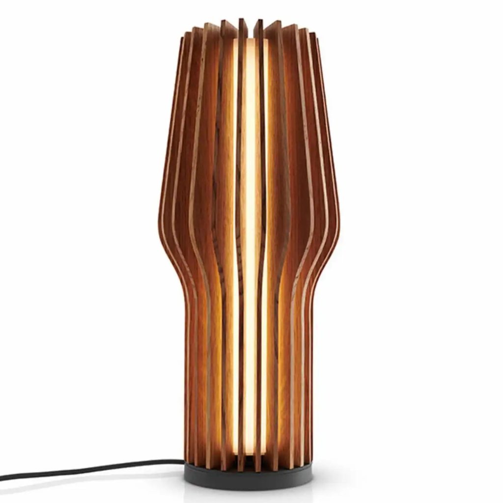 Eva Solo Bärbar bordslampa RADIANT 28 cm, LED, naturlig, trä