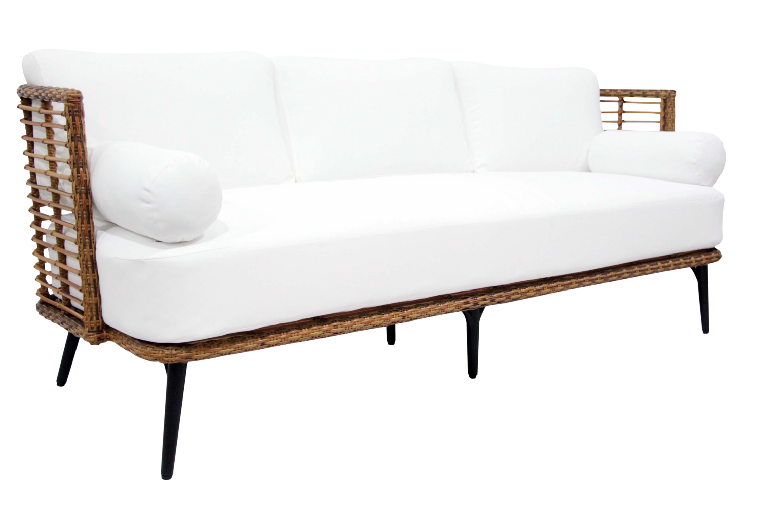 Brafab Covelo 3-sitssoffa Natur/svart