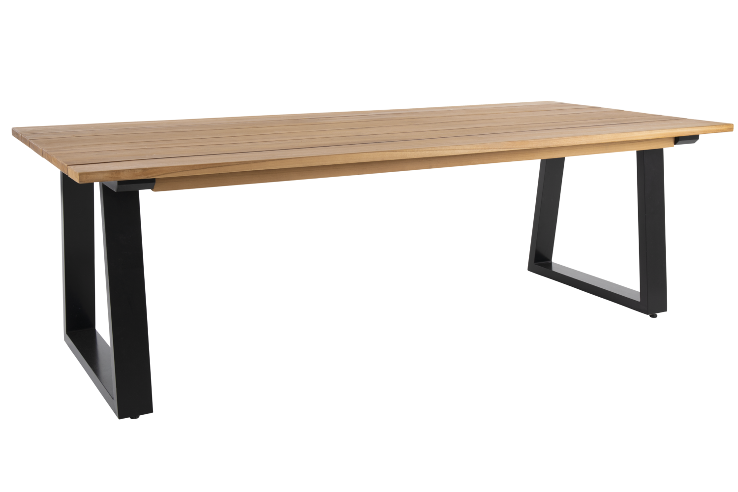 Brafab Laurion matbord Natur/svart 230x100 cm