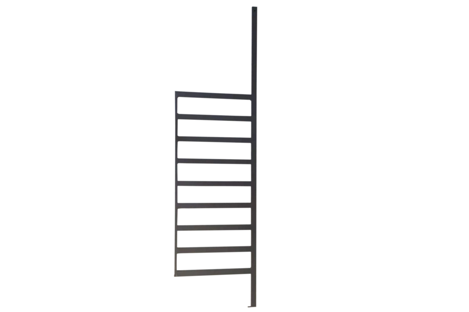 Brafab Piode spaljé Antracit/grå 60x215 cm