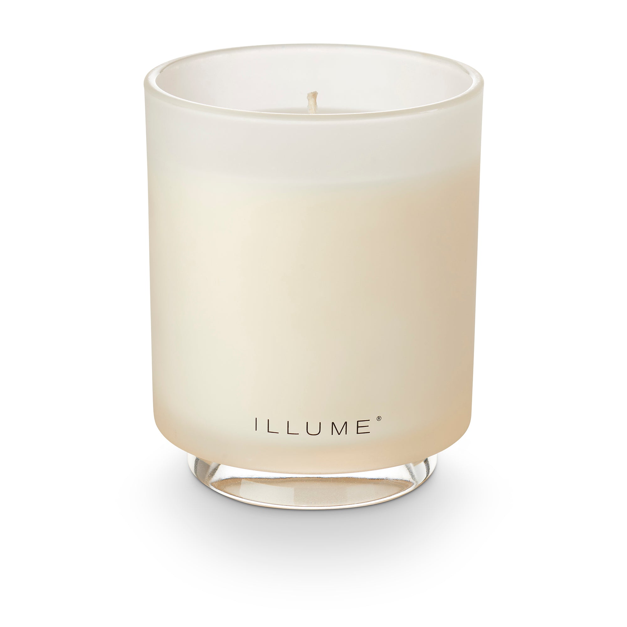 Illume Driftwood Ljuslykta i Glas, Vit,