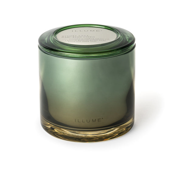 Illume Hinoki Sage Dekorativt Glaskerljus, Grön,