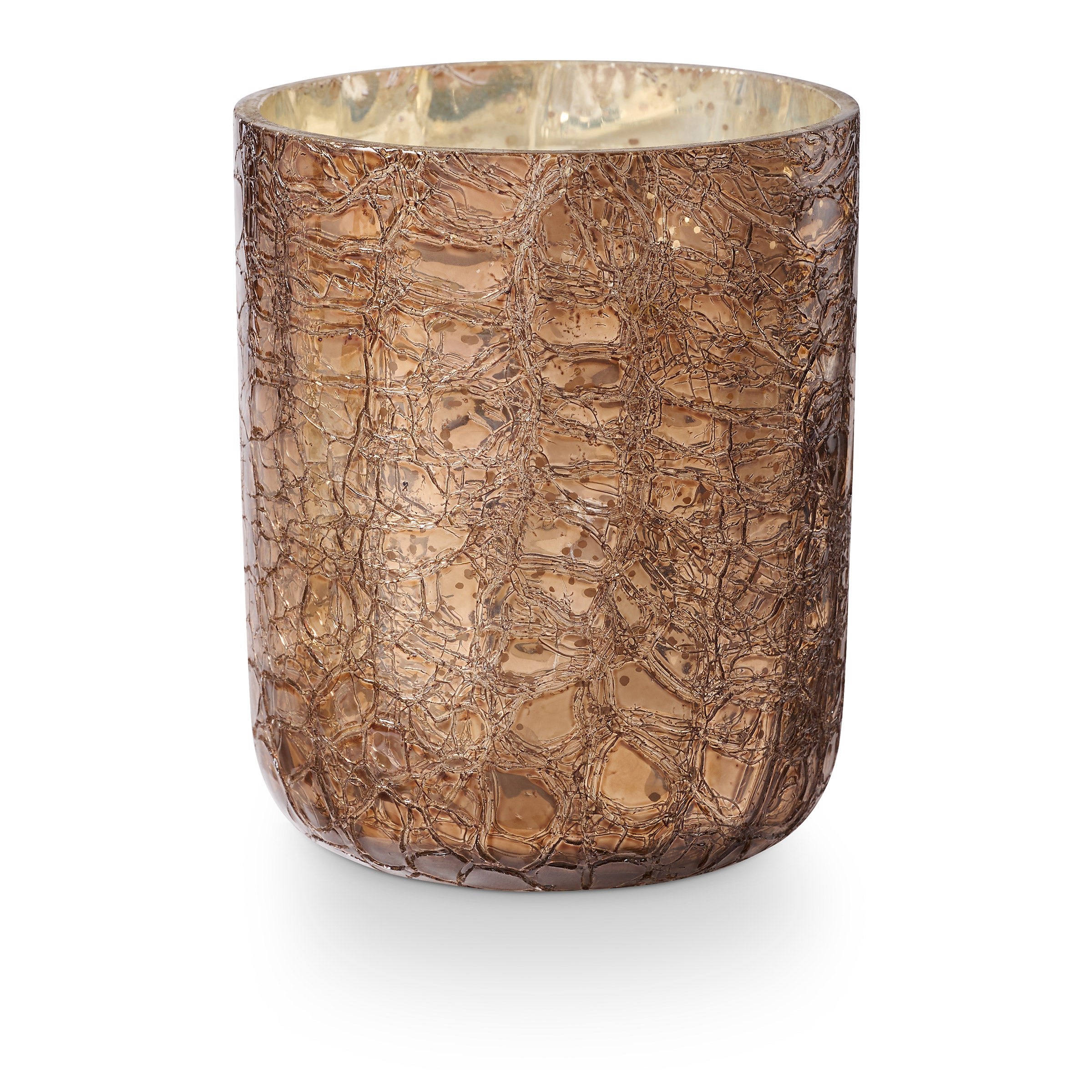 Illume Woodfire Sprakande Glasmjus, Brun
