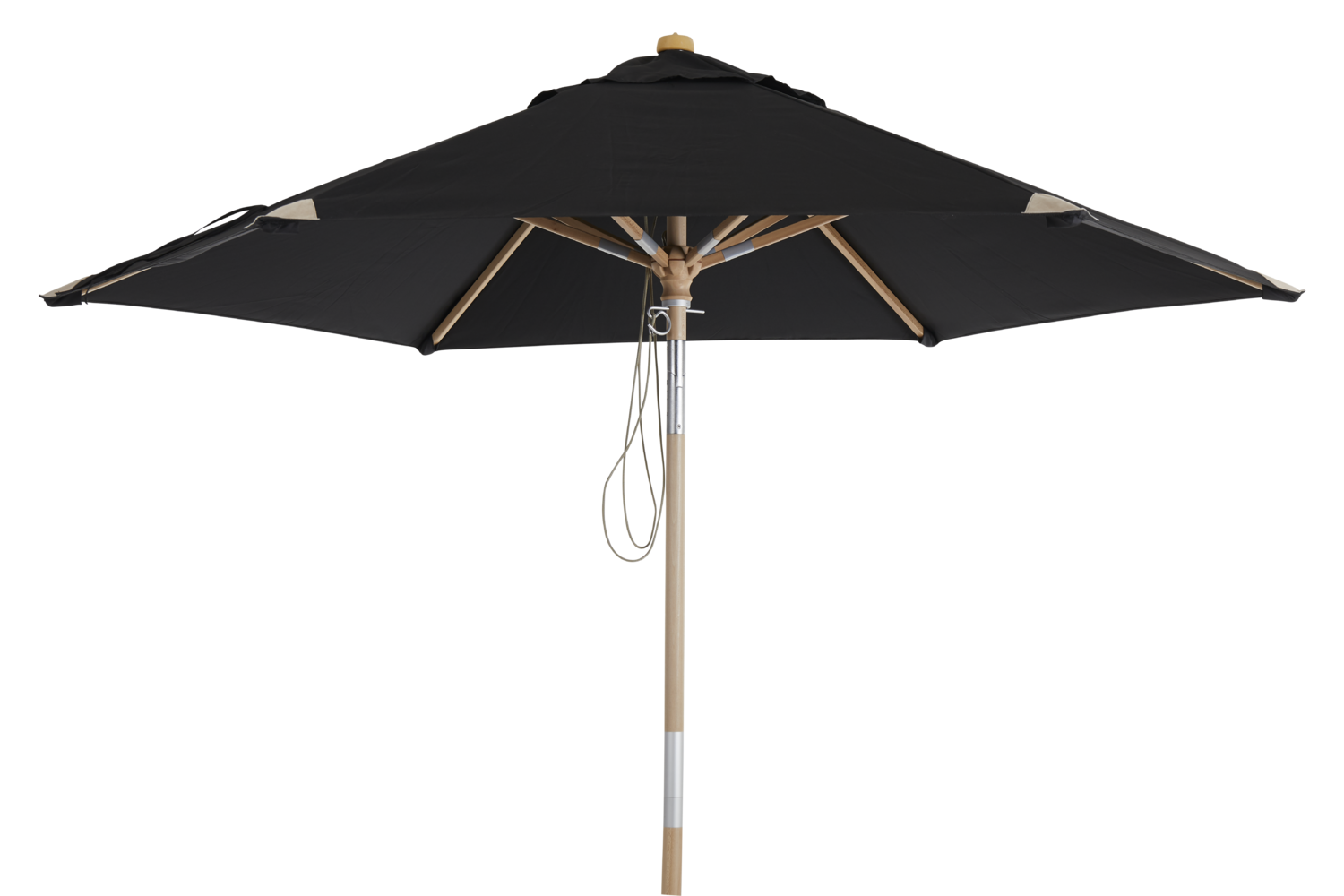 Brafab Trieste parasoll Svart 2,5 M