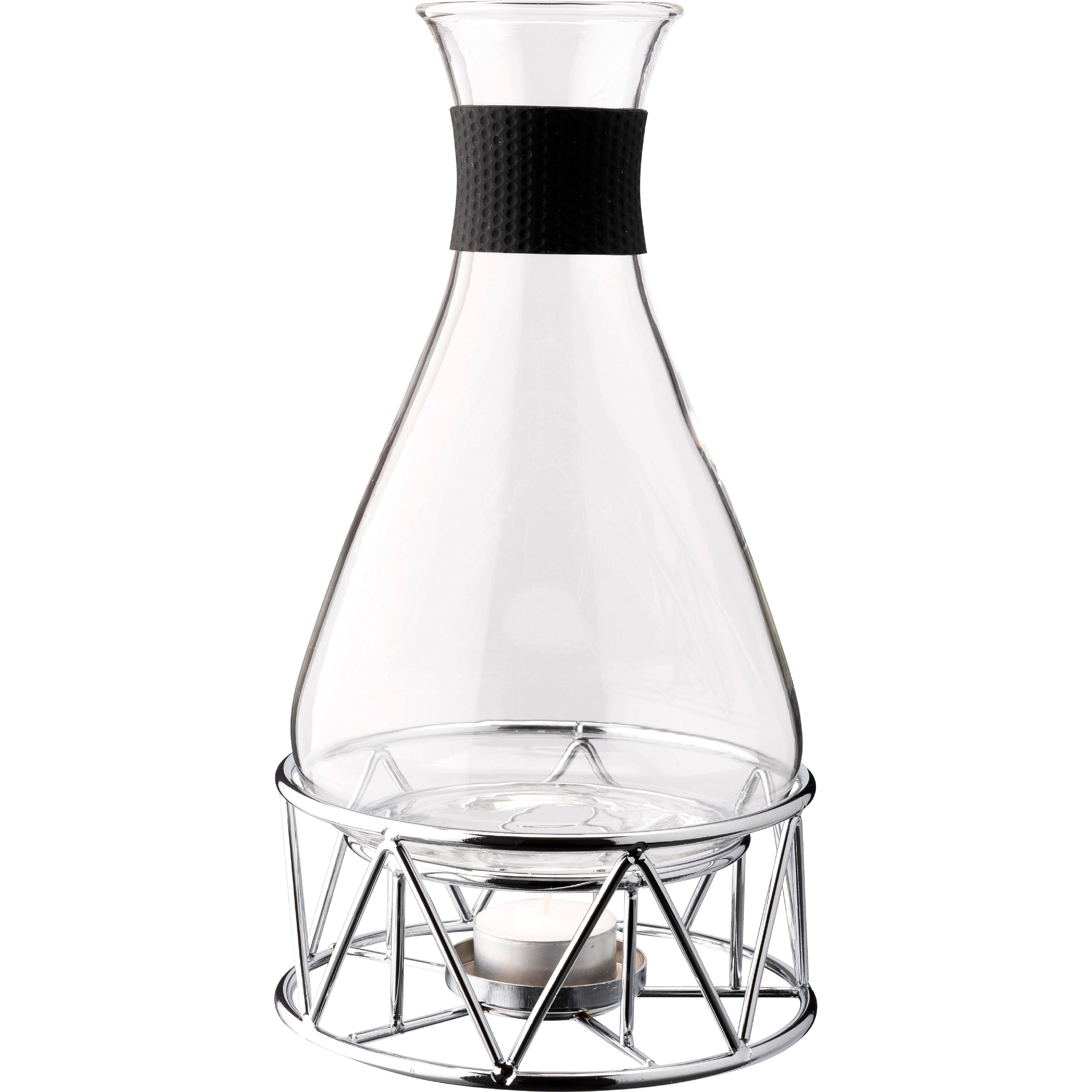 Dorre Glöggkaraff Med Kromad Ställning 1,3 l