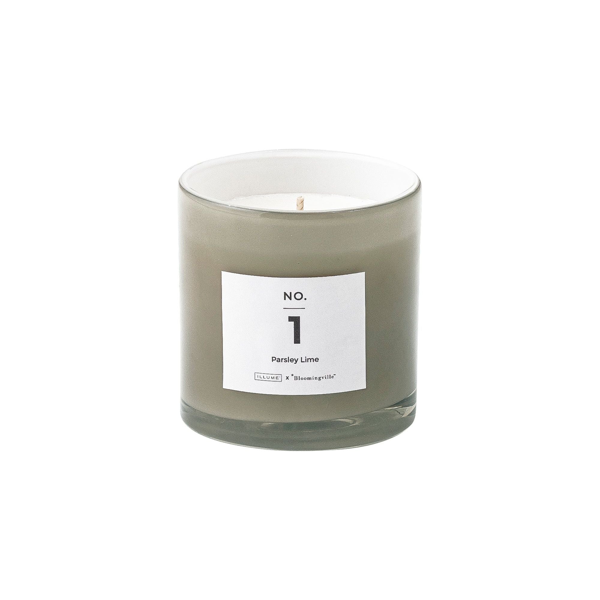 Illume X Bloomingville NO.1-Persilja Lime Doftljus, Grön, Naturligt Vax