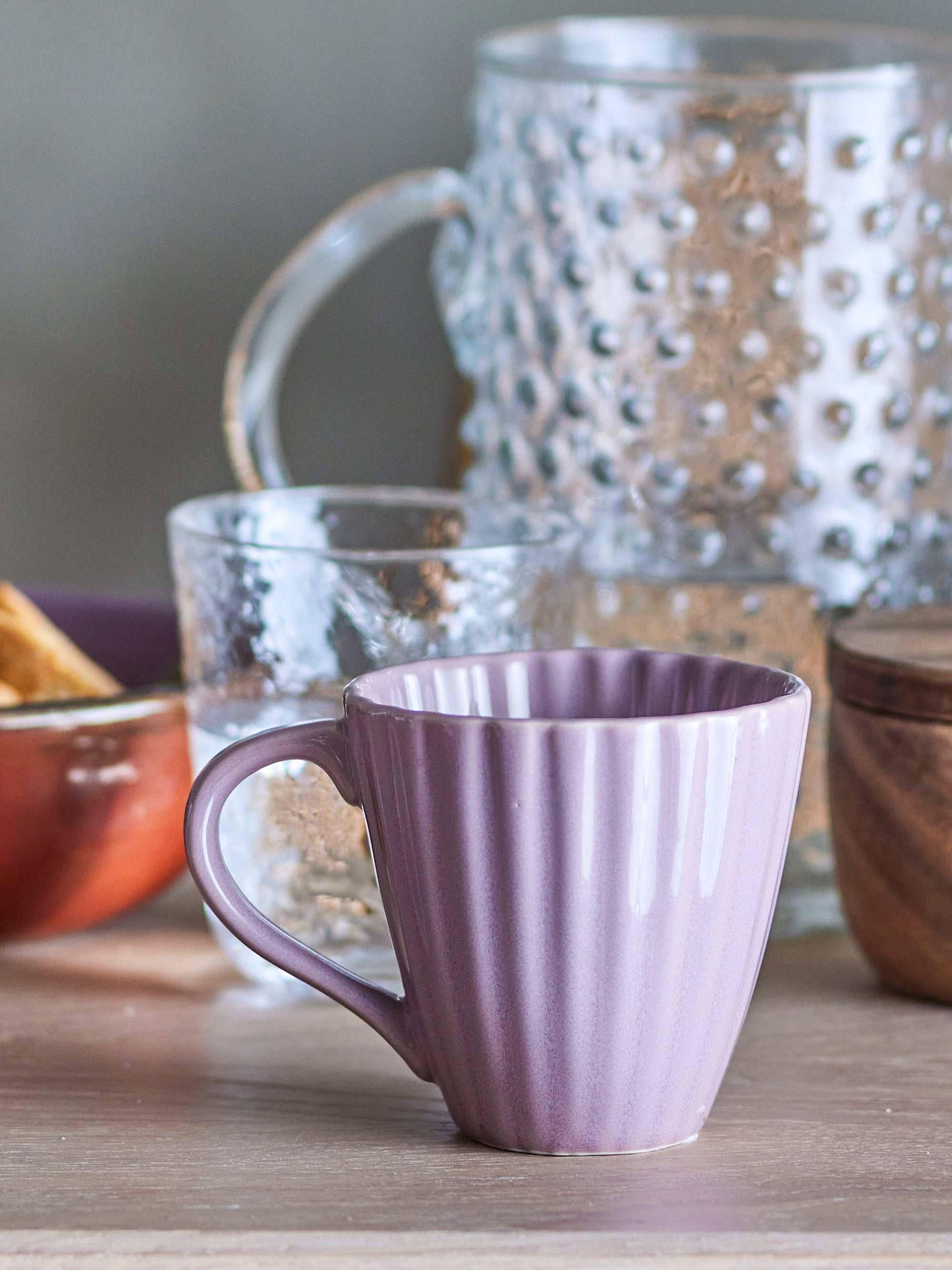 Bloomingville Latina Mugg. Flerpack, Rosa, Stengods