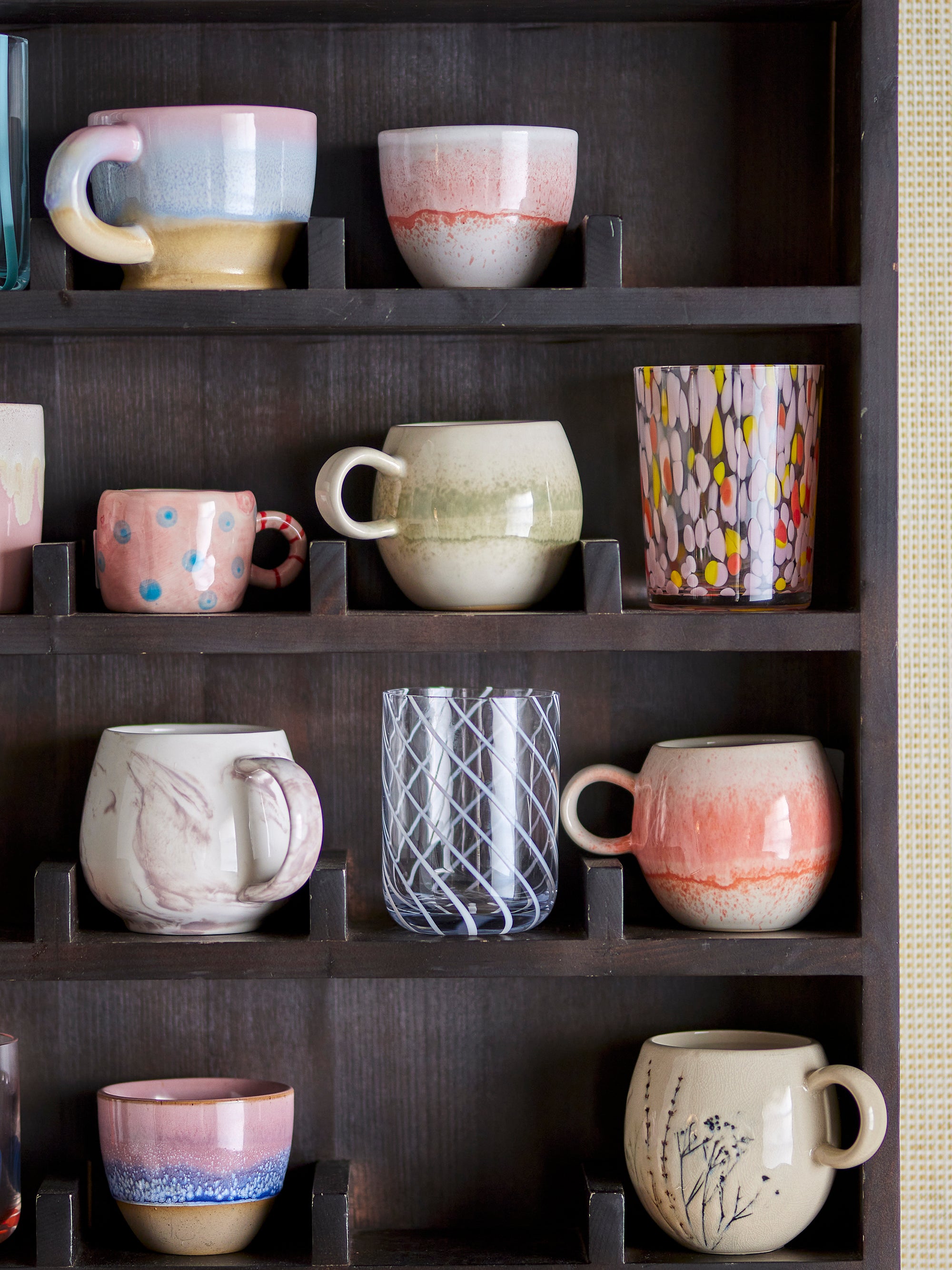 Bloomingville Bea Mugg. Flerpack, Natur, Stengods