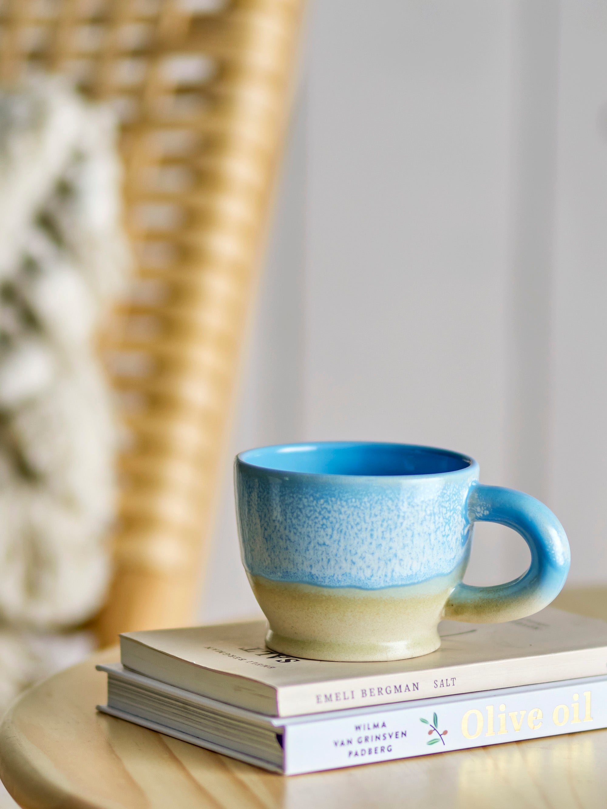 Bloomingville Safie Mugg. Flerpack, Blå, Stengods