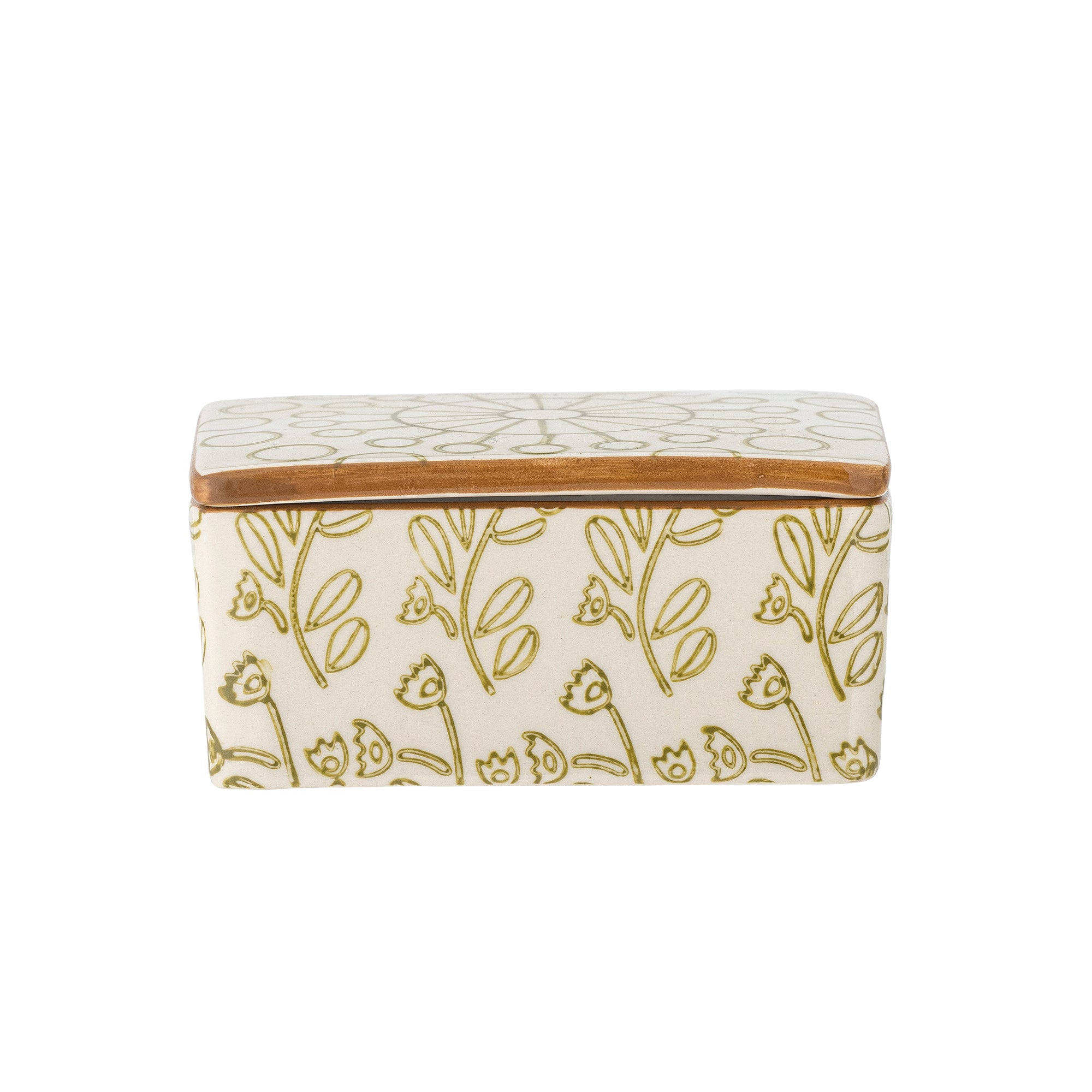 Creative Collection Maple Butter Box, Grön, Stengods