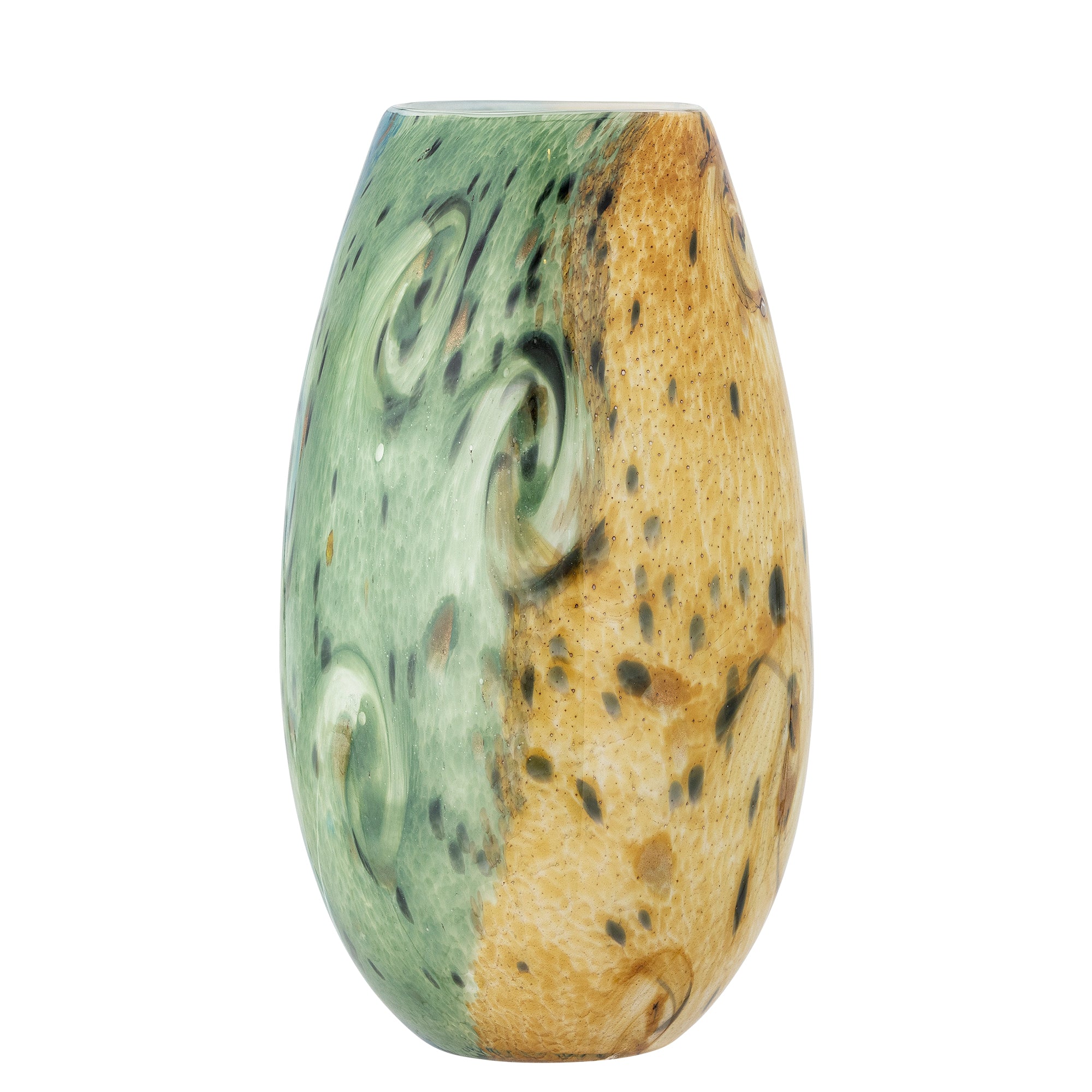 Creative Collection Kalian Vas, Blå, Glas
