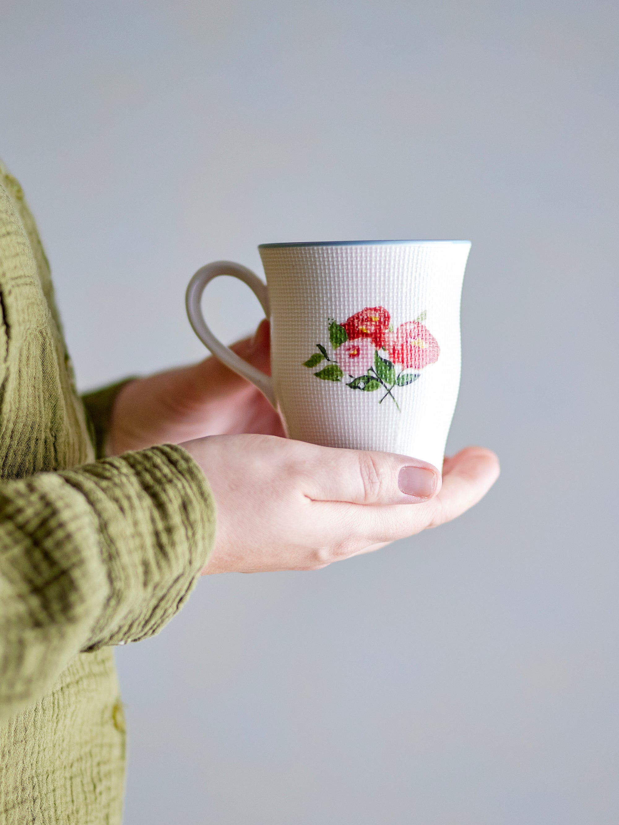 Bloomingville Dorothy Mugg, Blå, Stengods