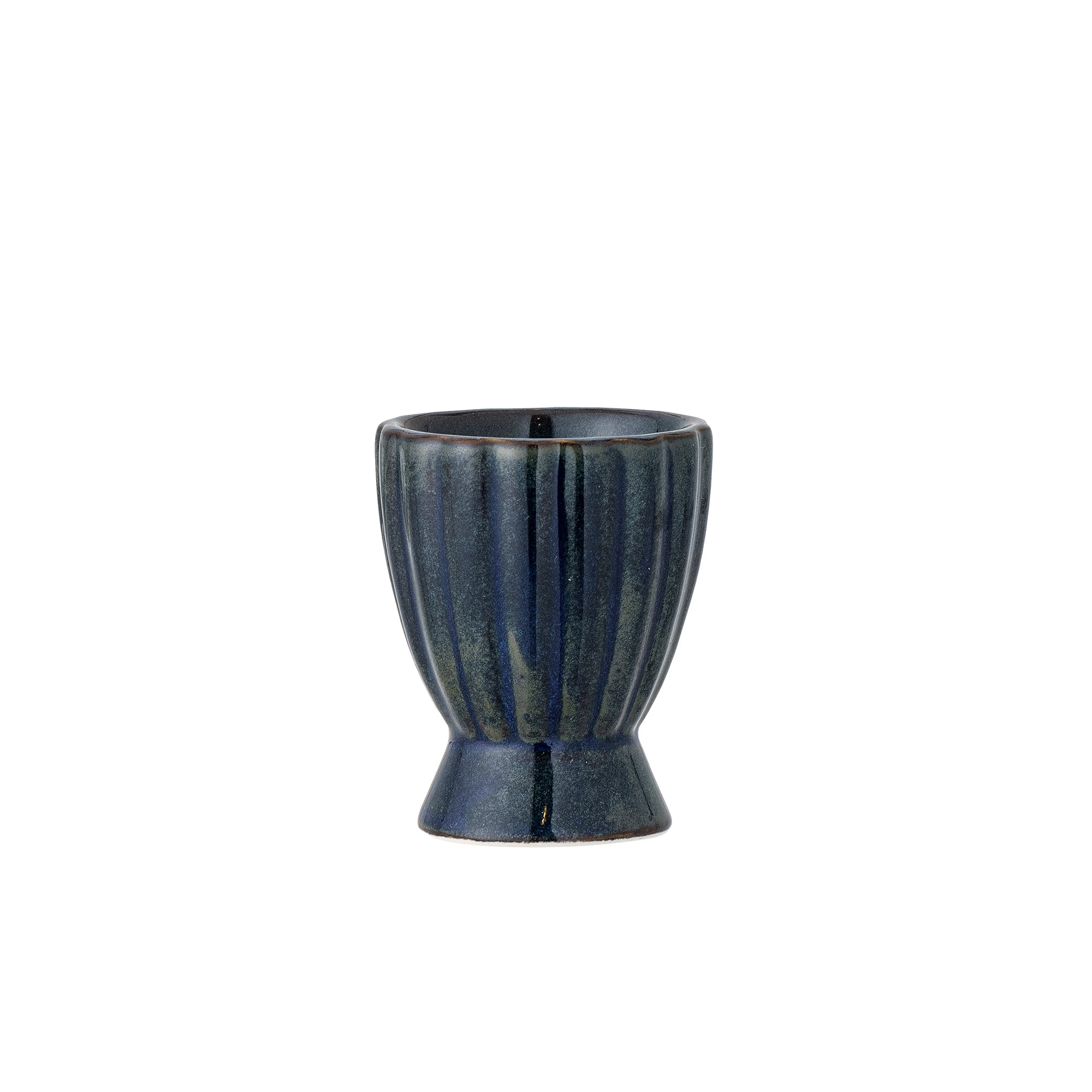 Bloomingville Latina Äggkopp, Blå, Stengods