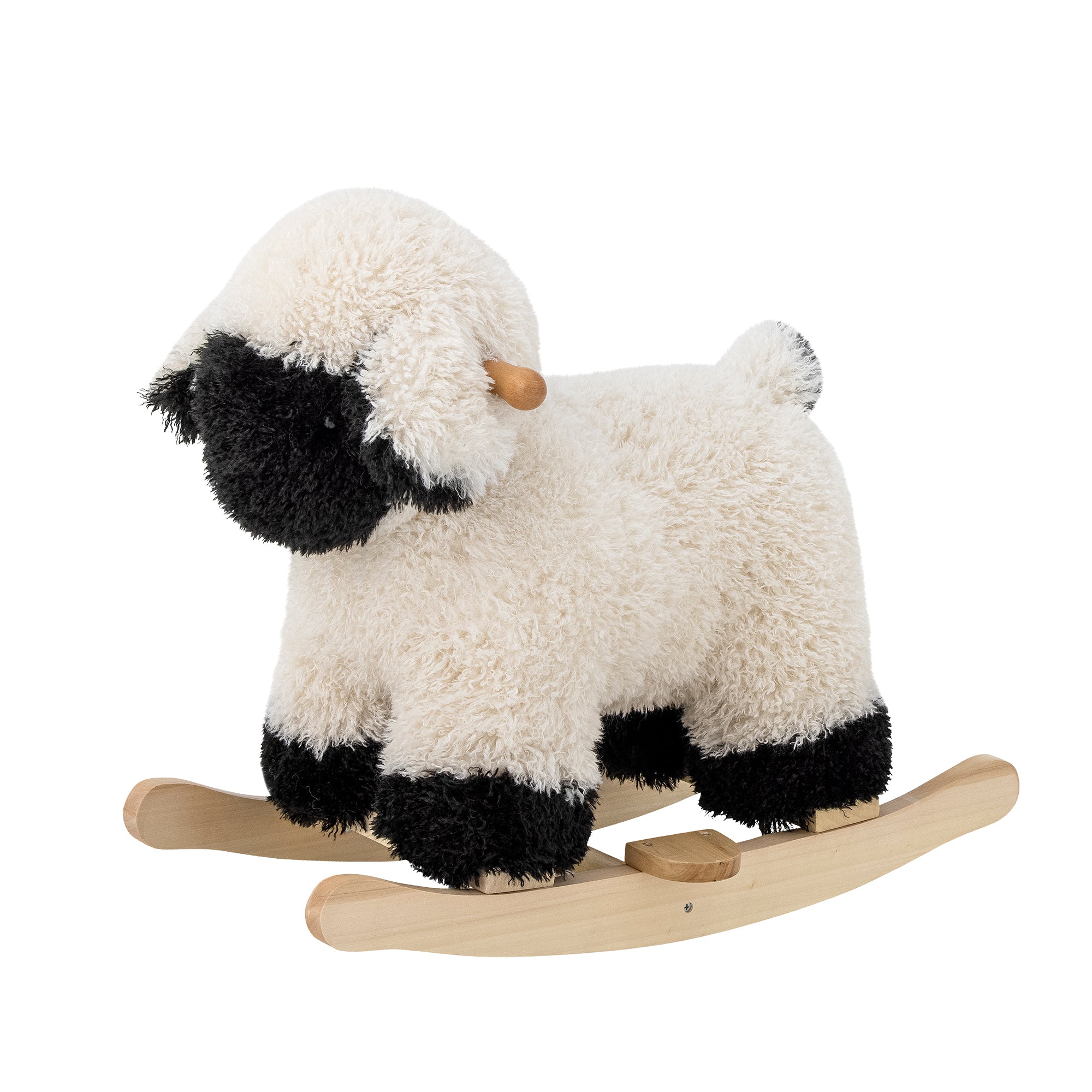 Bloomingville Mini Dolly Gunghäst, Får, Vit, Polyester