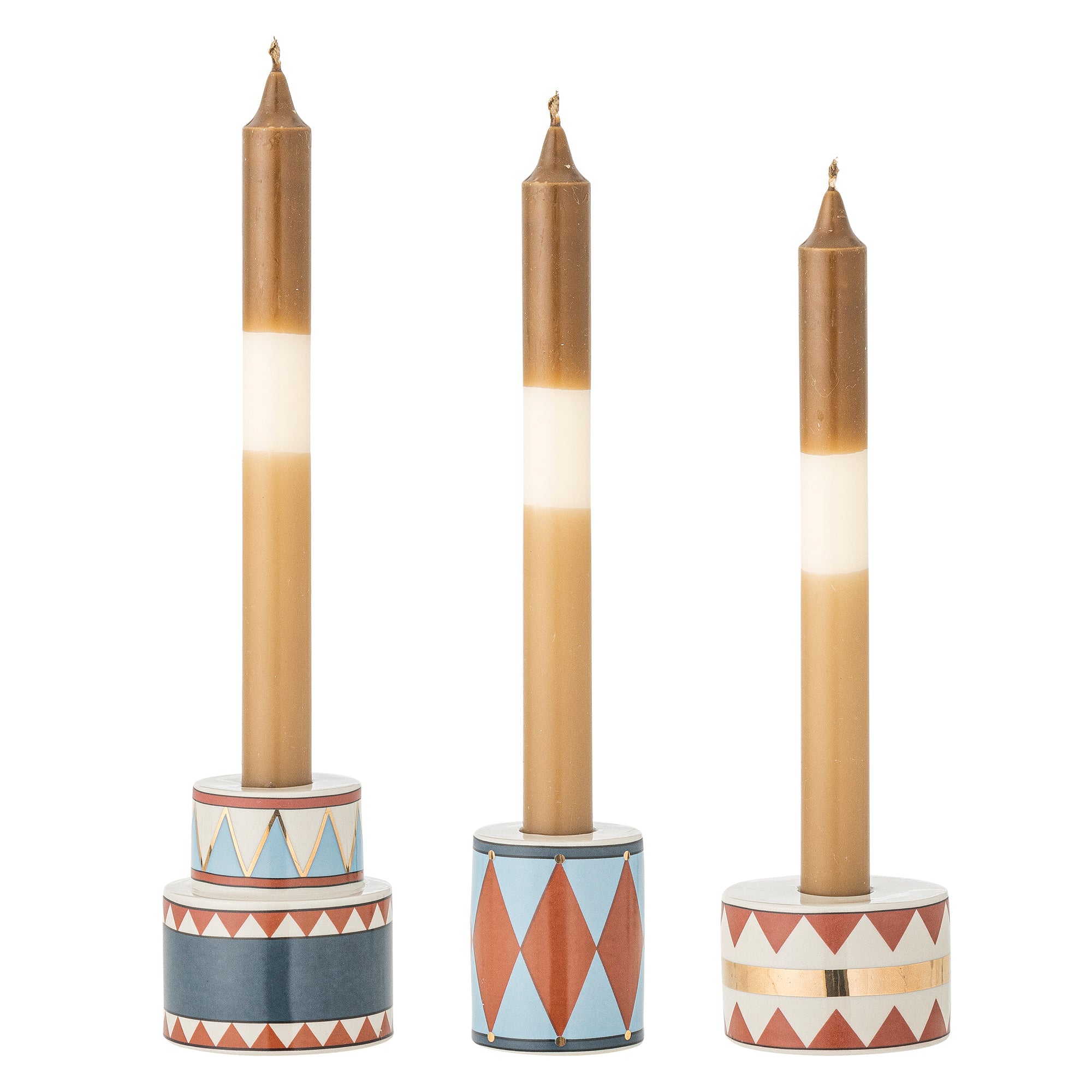 Bloomingville Bitja Ljusstake, Multi, Stengods