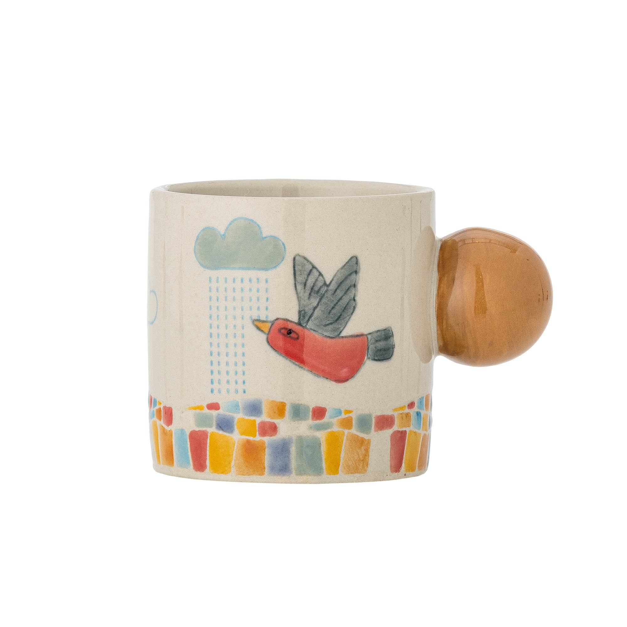 Bloomingville Mini Colorine Kopp, Natur, Stengods